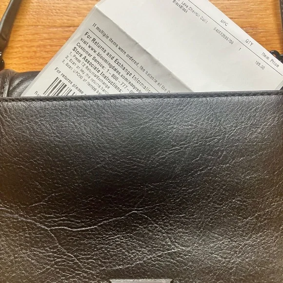 New NWT Rebecca Minkoff chevron quilted small Love crossbody black bag purse - Picture 7 of 16